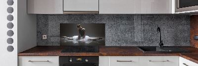 Rivestimento parete cucina con motivo Ballerina