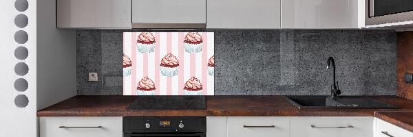 Pannello paraschizzi cucina con motivo cupcakes