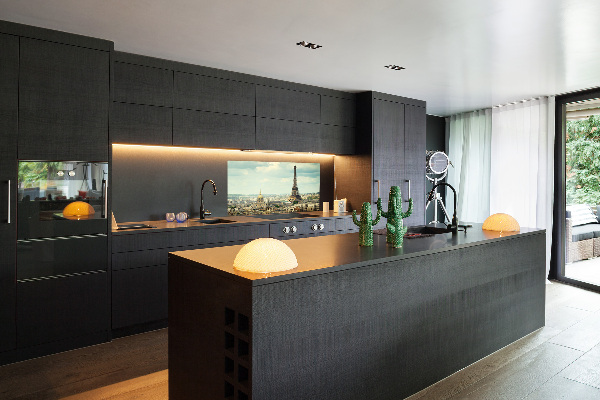 Pannello retrocucina con stampa della Torre Eiffel di Parigi