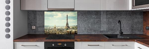 Pannello retrocucina con stampa della Torre Eiffel di Parigi