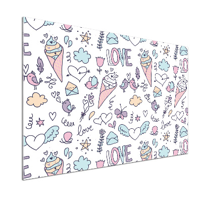 Rivestimento parete cucina con modello veneziano