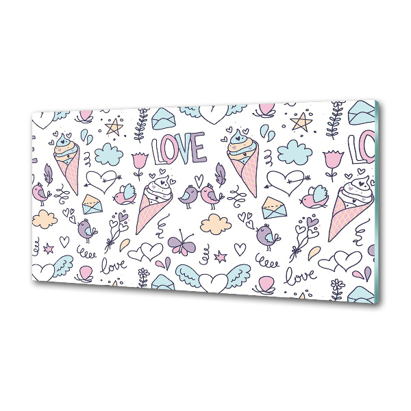 Rivestimento parete cucina con modello veneziano