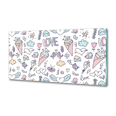 Rivestimento parete cucina con modello veneziano