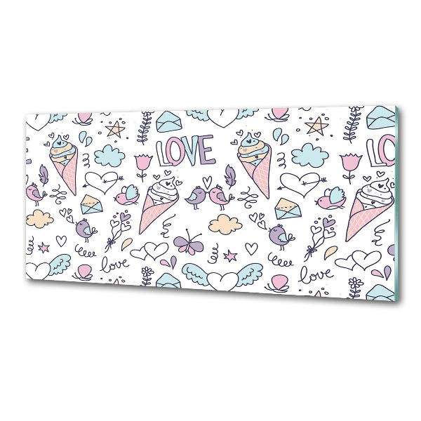 Rivestimento parete cucina con modello veneziano