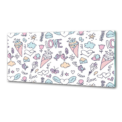 Rivestimento parete cucina con modello veneziano