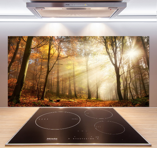 Rivestimento parete cucina con motivo 