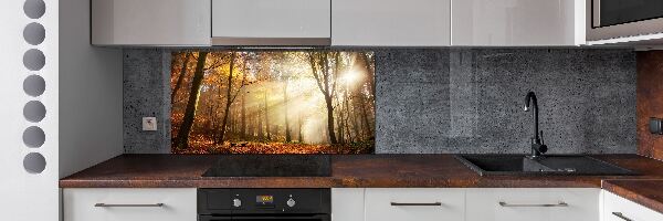 Rivestimento parete cucina con motivo 