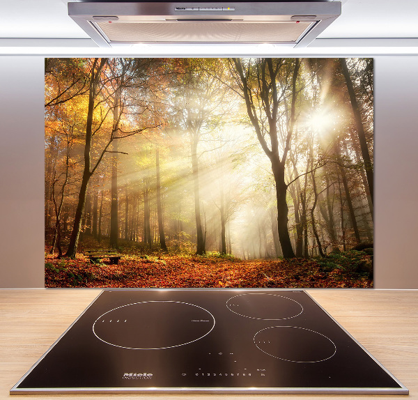 Rivestimento parete cucina con motivo 