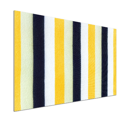 Pannello paraschizzi cucina con motivo a righe