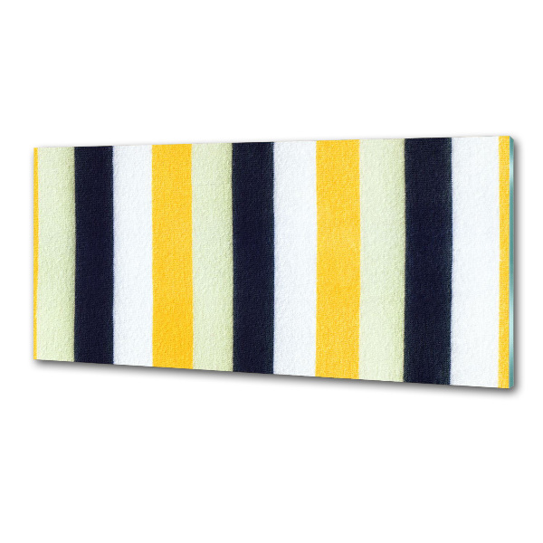 Pannello paraschizzi cucina con motivo a righe