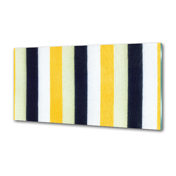 Pannello paraschizzi cucina con motivo a righe