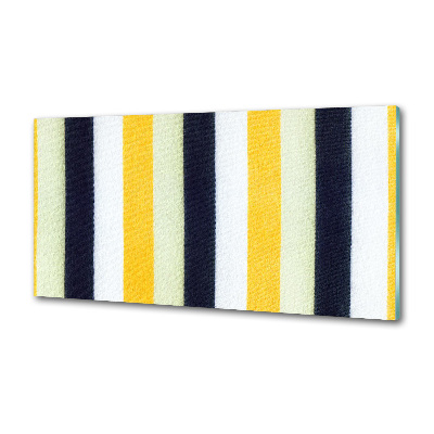 Pannello paraschizzi cucina con motivo a righe