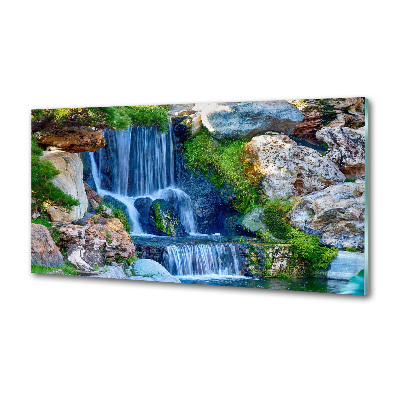 Rivestimento parete cucina con motivo a cascata