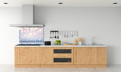 Pannello retrocucina con finitura lucida