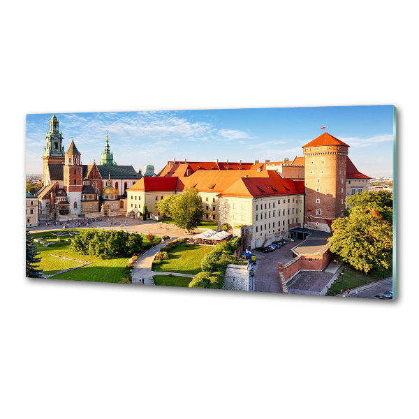 Rivestimento parete cucina con motivo ispirato a Cracovia, Polonia