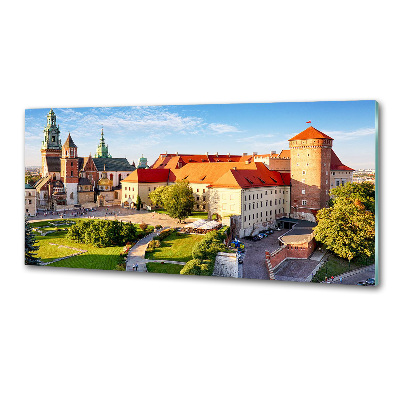 Rivestimento parete cucina con motivo ispirato a Cracovia, Polonia