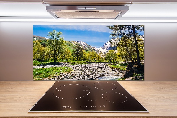 Pannello retrocucina con stampa 