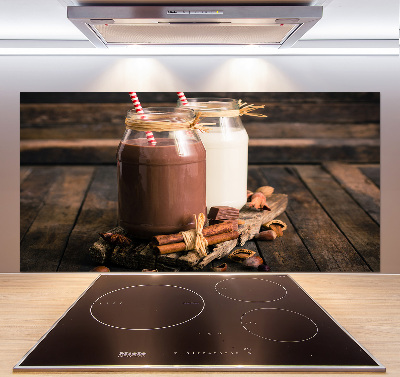 Rivestimento parete cucina con motivo 