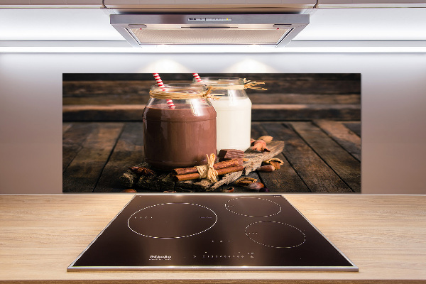 Rivestimento parete cucina con motivo 