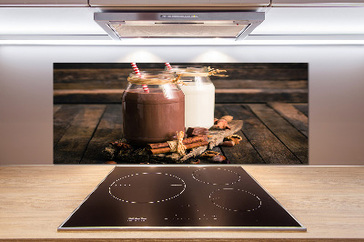 Rivestimento parete cucina con motivo 