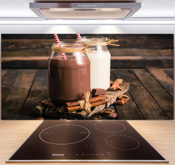 Rivestimento parete cucina con motivo 