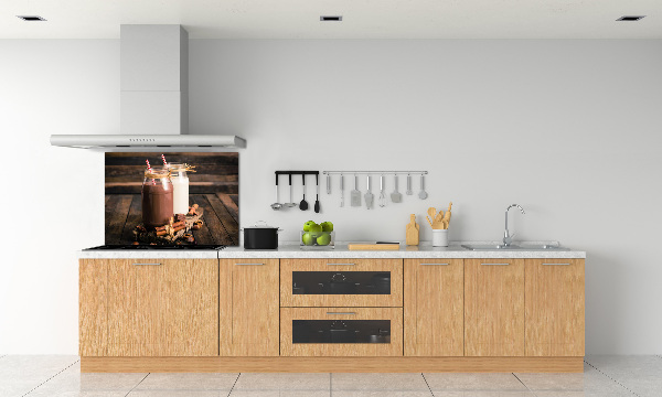 Rivestimento parete cucina con motivo 