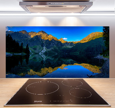 Pannello retrocucina con motivo Monti Tatra