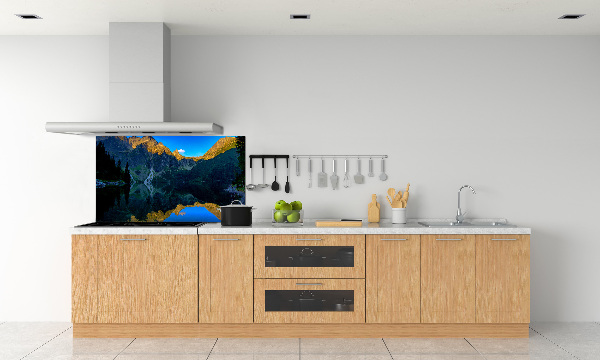 Pannello retrocucina con motivo Monti Tatra