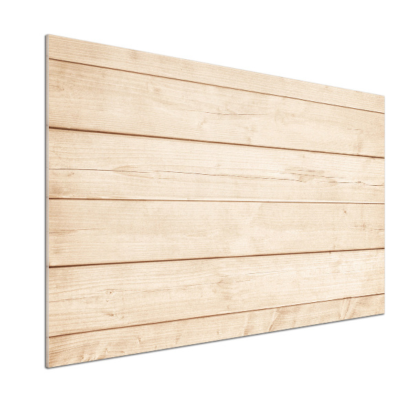 Pannello paraschizzi cucina con motivo effetto legno