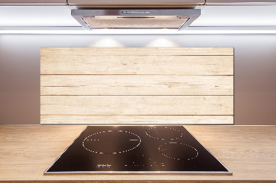 Pannello paraschizzi cucina con motivo effetto legno