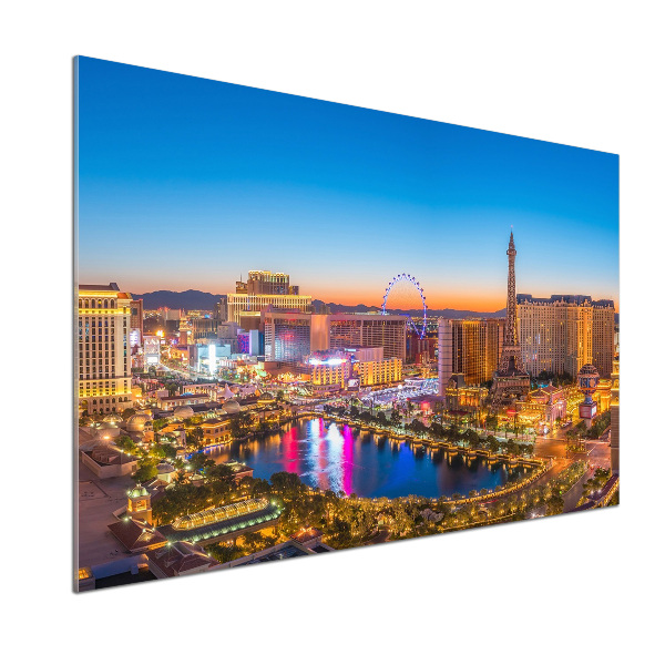Pannello retrocucina con motivo Las Vegas, USA
