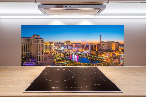Pannello retrocucina con motivo Las Vegas, USA