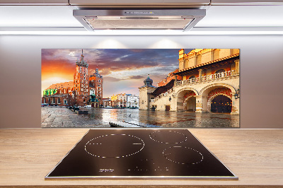 Pannello paraschizzi cucina con stampa raffigurante Cracovia, Polonia