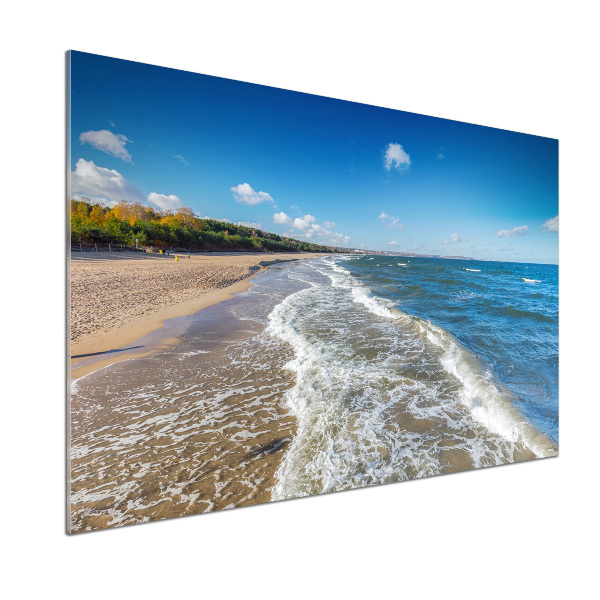 Rivestimento parete cucina con motivo Mar Baltico