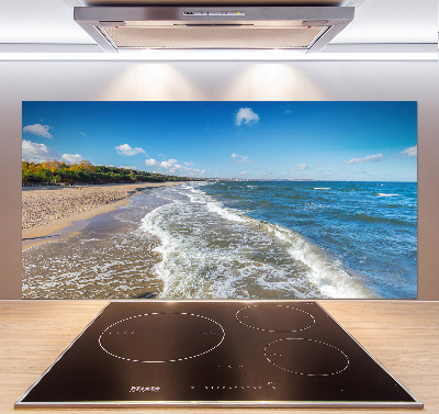 Rivestimento parete cucina con motivo Mar Baltico