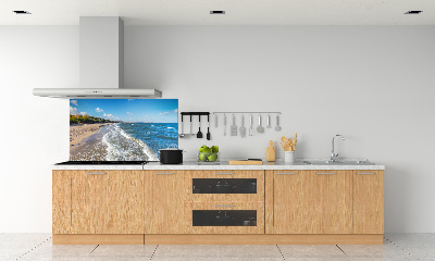 Rivestimento parete cucina con motivo Mar Baltico