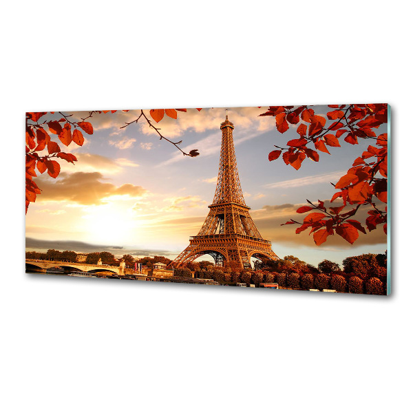 Pannello paraschizzi cucina con stampa della Torre Eiffel di Parigi