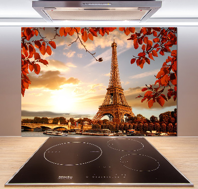 Pannello paraschizzi cucina con stampa della Torre Eiffel di Parigi