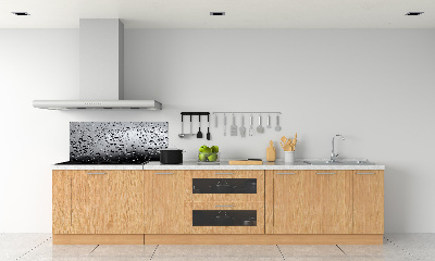 Pannello retrocucina con motivo a gocce d'acqua