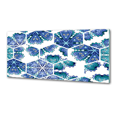 Pannello retrocucina con motivo a mandala