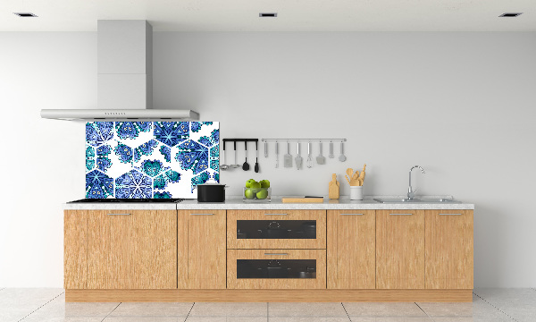 Pannello retrocucina con motivo a mandala