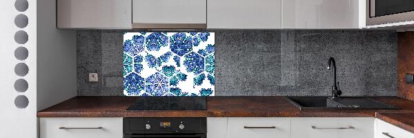 Pannello retrocucina con motivo a mandala