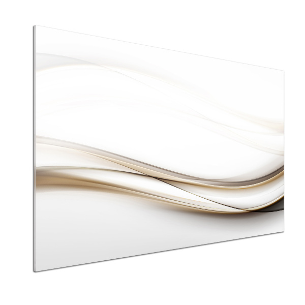 Pannello retrocucina con motivo a onde astratte