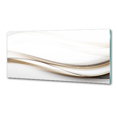 Pannello retrocucina con motivo a onde astratte