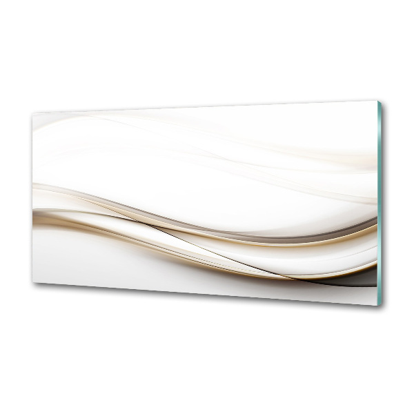 Pannello retrocucina con motivo a onde astratte