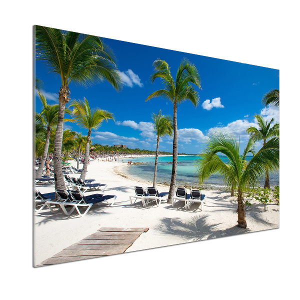 Rivestimento parete cucina con motivo 