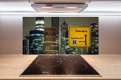 Pannello paraschizzi cucina con motivo 