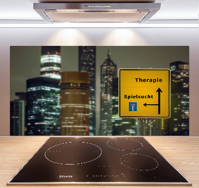 Pannello paraschizzi cucina con motivo 