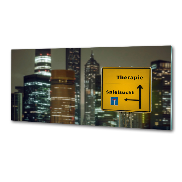 Pannello paraschizzi cucina con motivo 