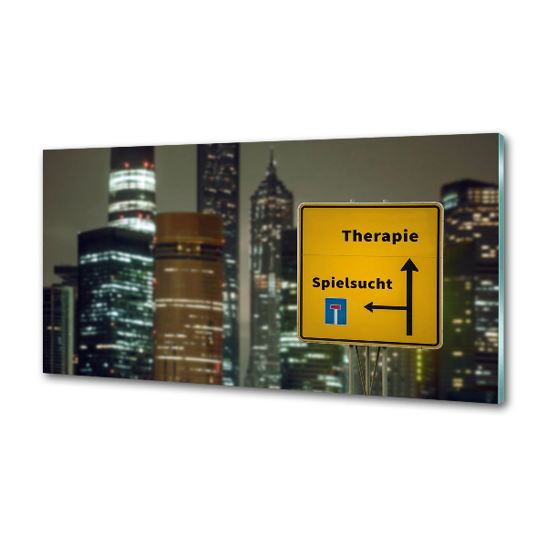 Pannello paraschizzi cucina con motivo 